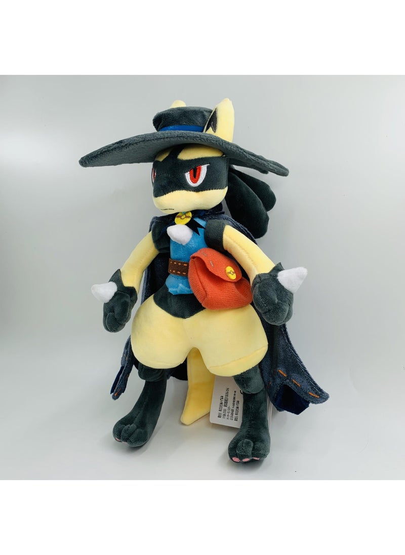 1-Piece Pocket Monsters Figure Lucario Plush Toys 32cm