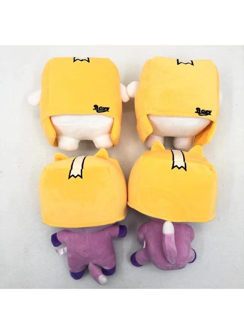 Lanky Box Plush Toy Plush Doll Boys And Girls For Game Lovers 27cm