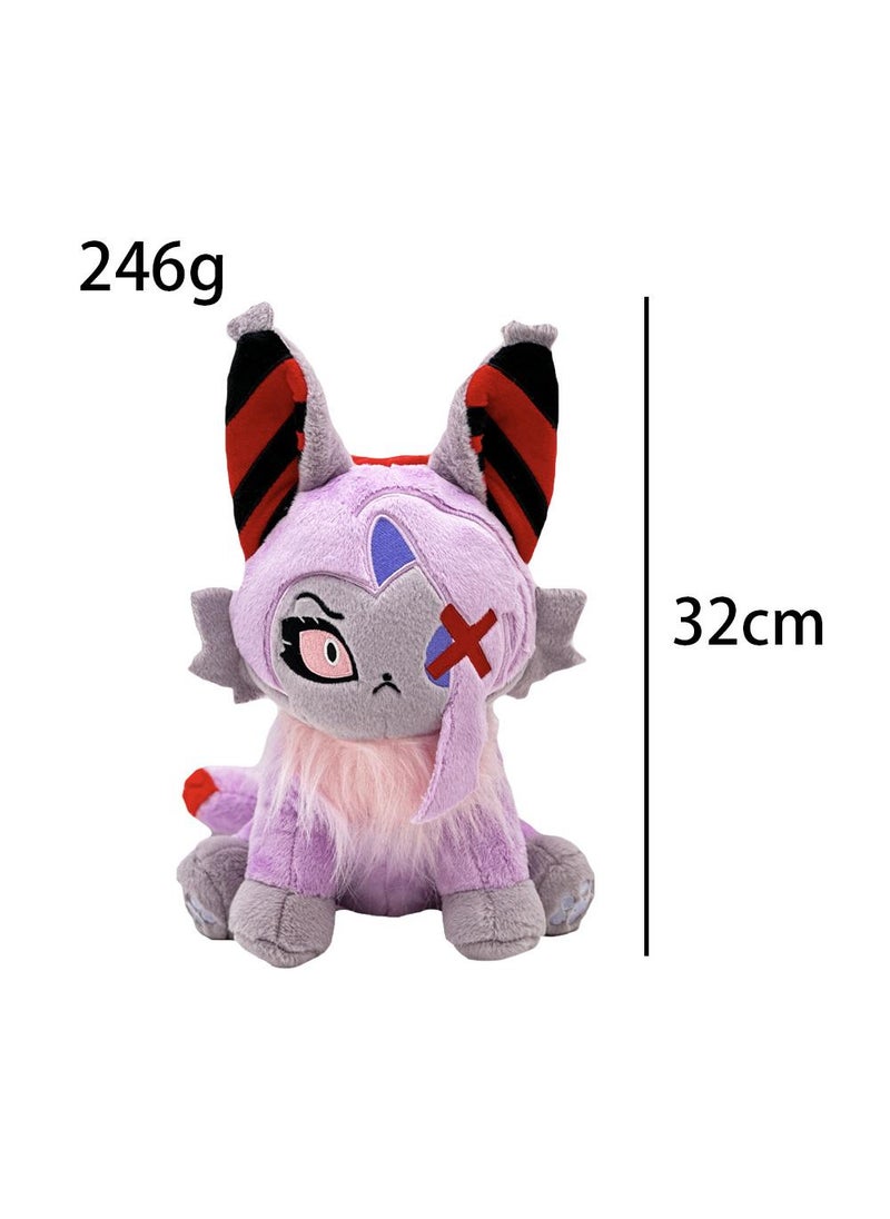 1-Piece Stolas Meow Hazbin Hotel Plush Toys Husk Meow Plush Cat Doll Perfect Gift For Boys And Girls