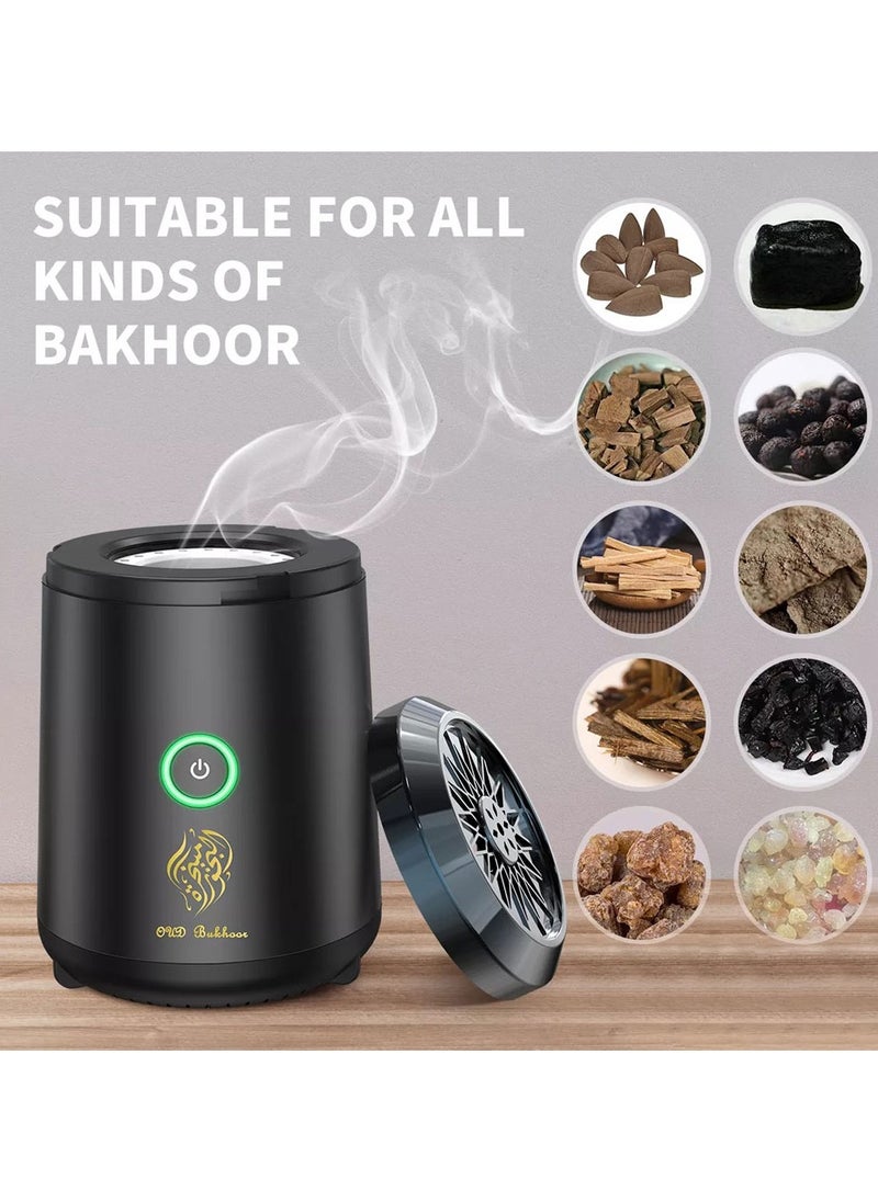 Bakhoor Arabic Electric Incense Oud Burner with Full Quran Muslim Speaker Remote and App Control