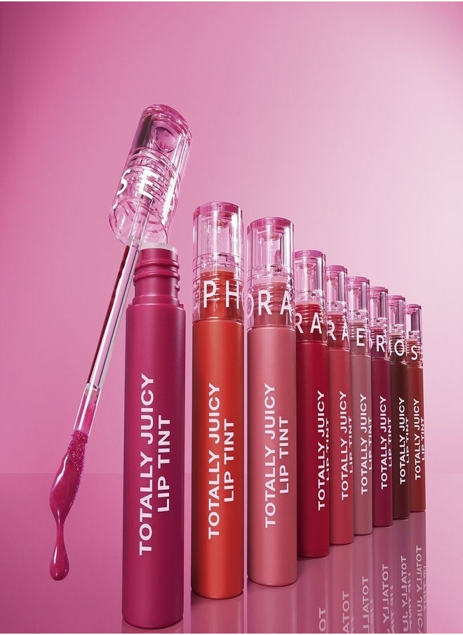 SEPHORA COLLECTION Totally Juicy Lip Tint – 12 Mocha Crush - Deep Brown Nude | Long-Lasting Hydrating Lip Tint – 5.5ml