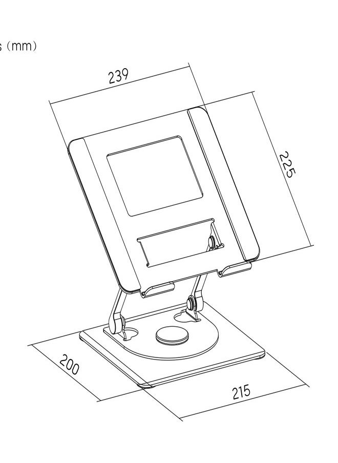 SH LP16 Aluminum Laptop Riser for 11