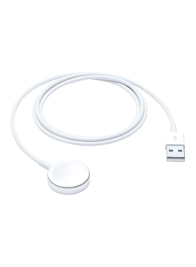 Magnetic Charging Cable White