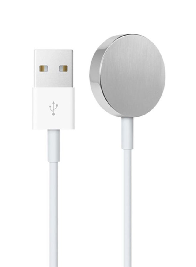 Magnetic Charging Cable White