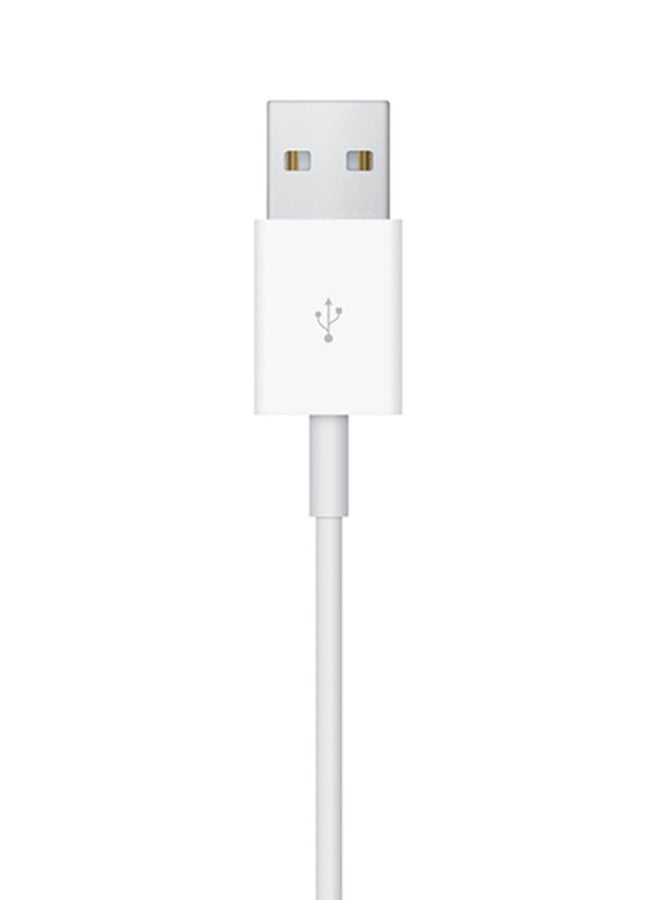 Magnetic Charging Cable White