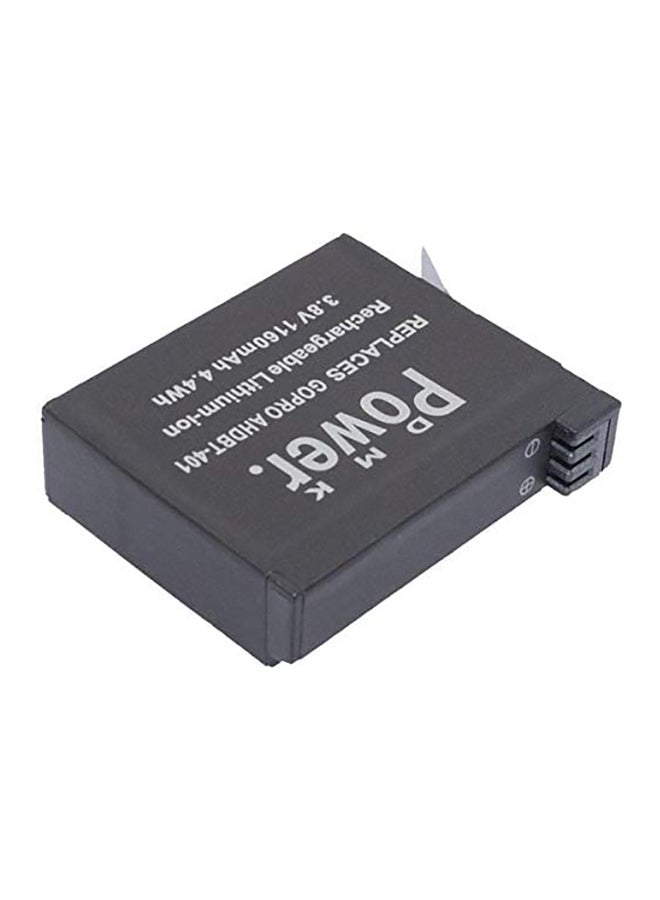 Battery For Gopro Hero4-Ahdbt-401 Black