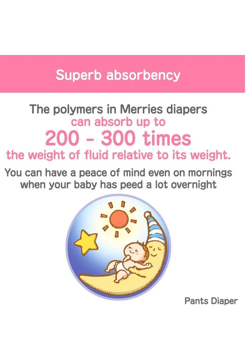 Merries Diapers Baby Diapers S 54 pcs 4-8 KG,Pack of 4