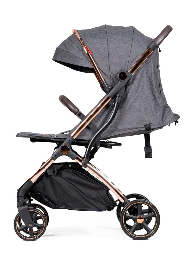 Ultra Luxury & Lightweight Compact Travel Stroller – Comfortable, Foldable Stroller for Infants & Toddlers Up to 5 Years | Perfect Baby Travel Gear, Umbrella Baby Stroller
