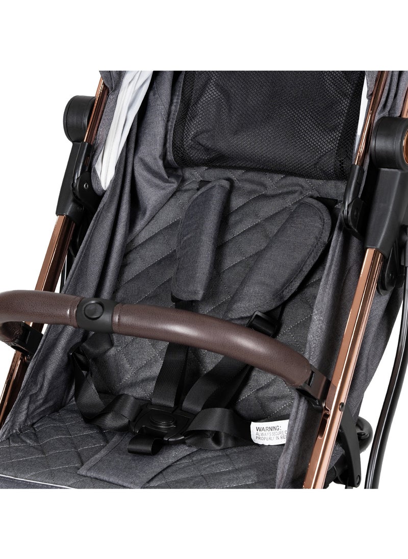 Ultra Luxury & Lightweight Compact Travel Stroller – Comfortable, Foldable Stroller for Infants & Toddlers Up to 5 Years | Perfect Baby Travel Gear, Umbrella Baby Stroller