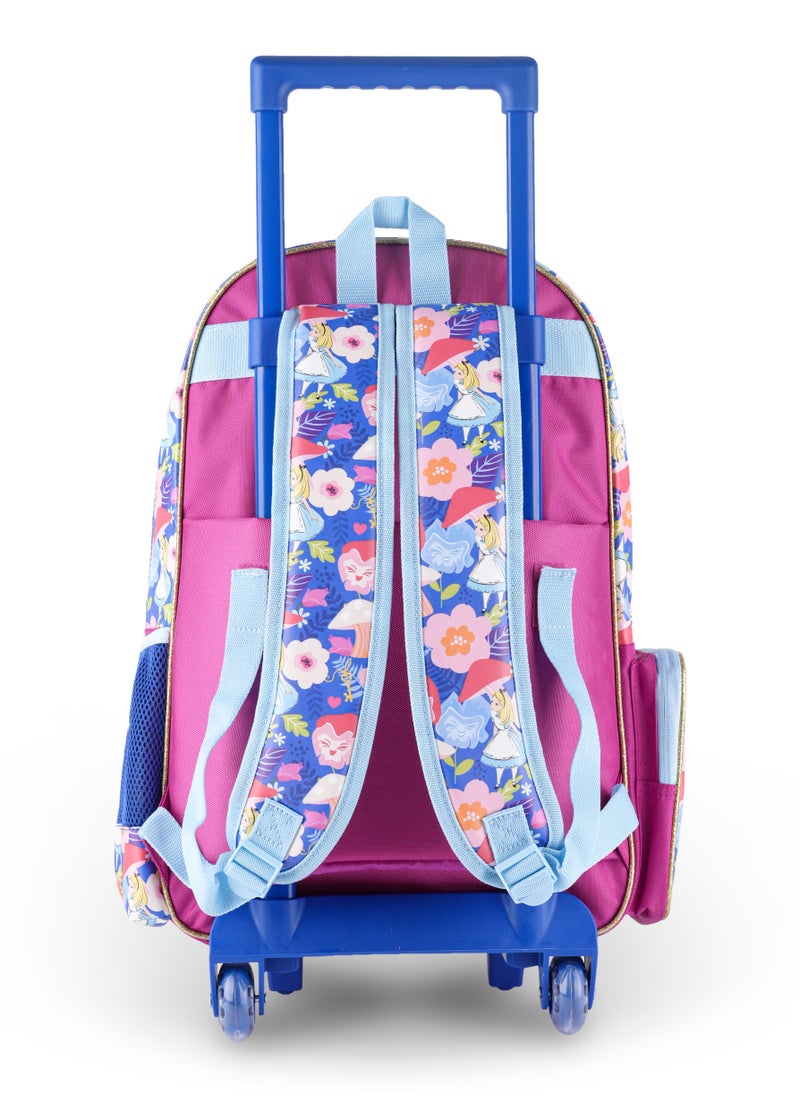 Disney - Alice in Wonderland Curious Garden Trolley Bag 18 Inches