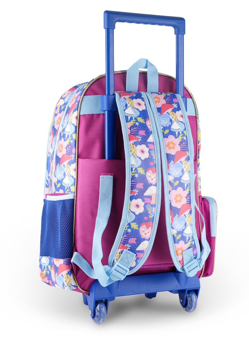 Disney - Alice in Wonderland Curious Garden Trolley Bag 18 Inches