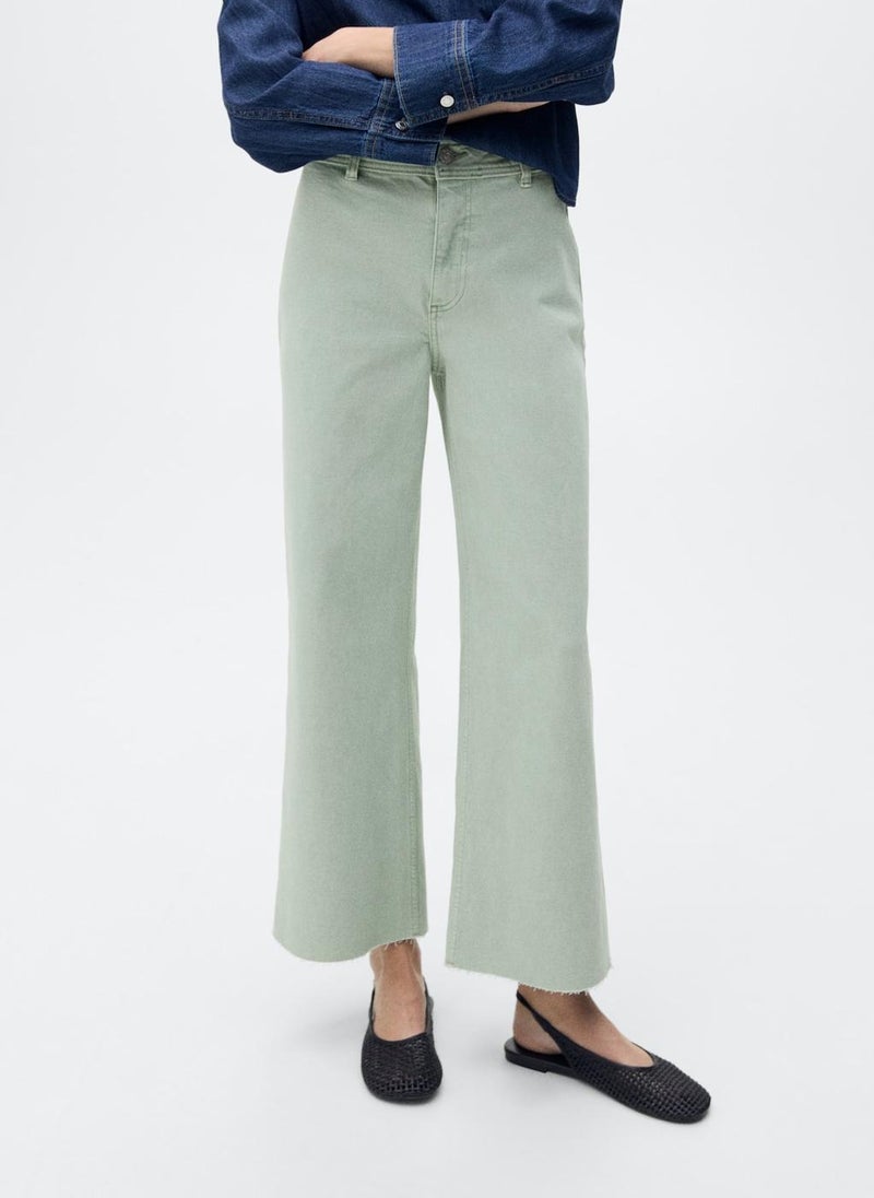 Catherin Culotte High-Rise Jeans