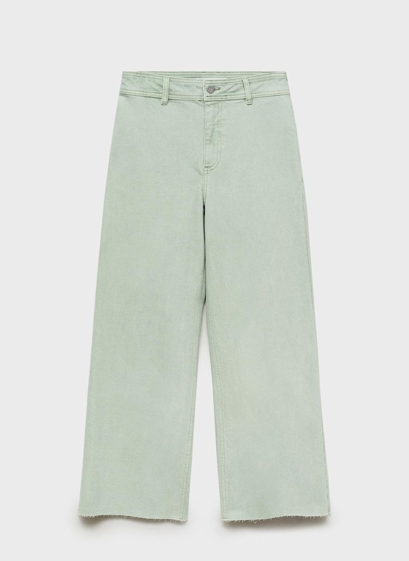 Catherin Culotte High-Rise Jeans