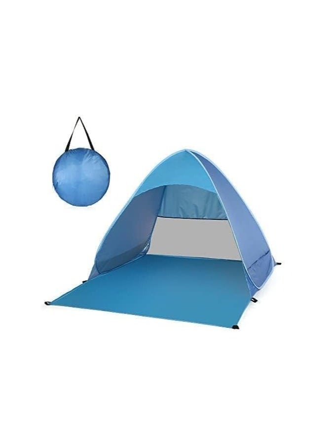 Pop Up Tent Outdoor Beach Set Double Automatic With Bag Camping Hiking Dessert Travel