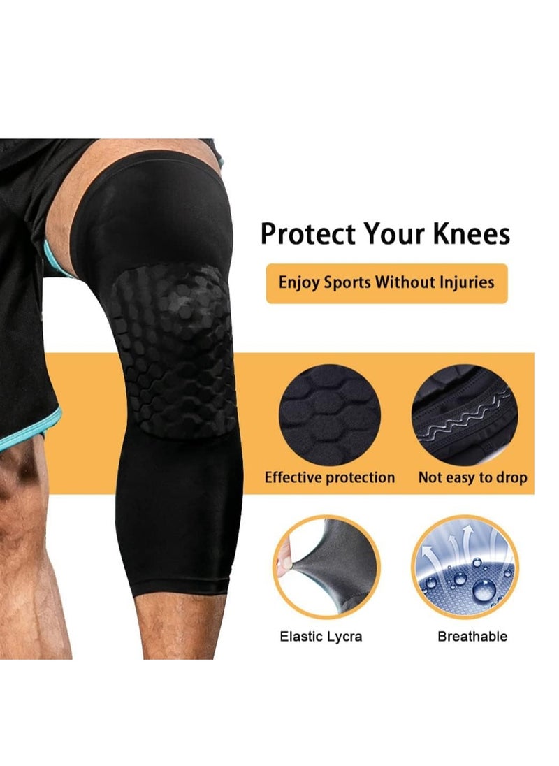 Breathable Basketball Knee pads Protective Hex Honeycomb Compression Kneepad Protective Sport Knee Brace Leg Sleeves Volleyball Rodilleras