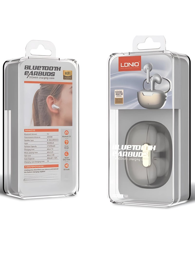 T03 True Wireless Bluetooth Earphones Newest Version White