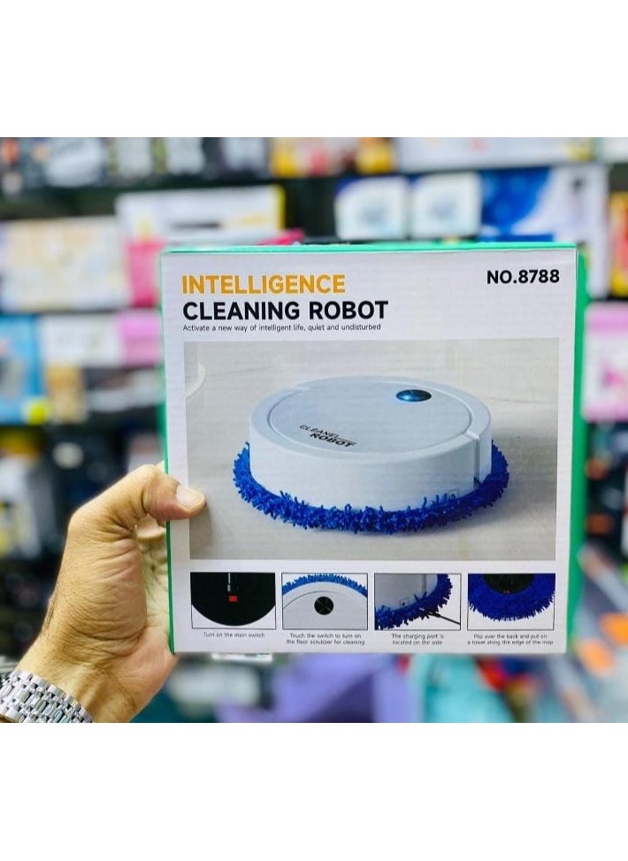 Fully Automatic Household Silent Mopping Robot Intelligent Sweeping and Mopping Cloth Self-cleaning Washing Integrated Device