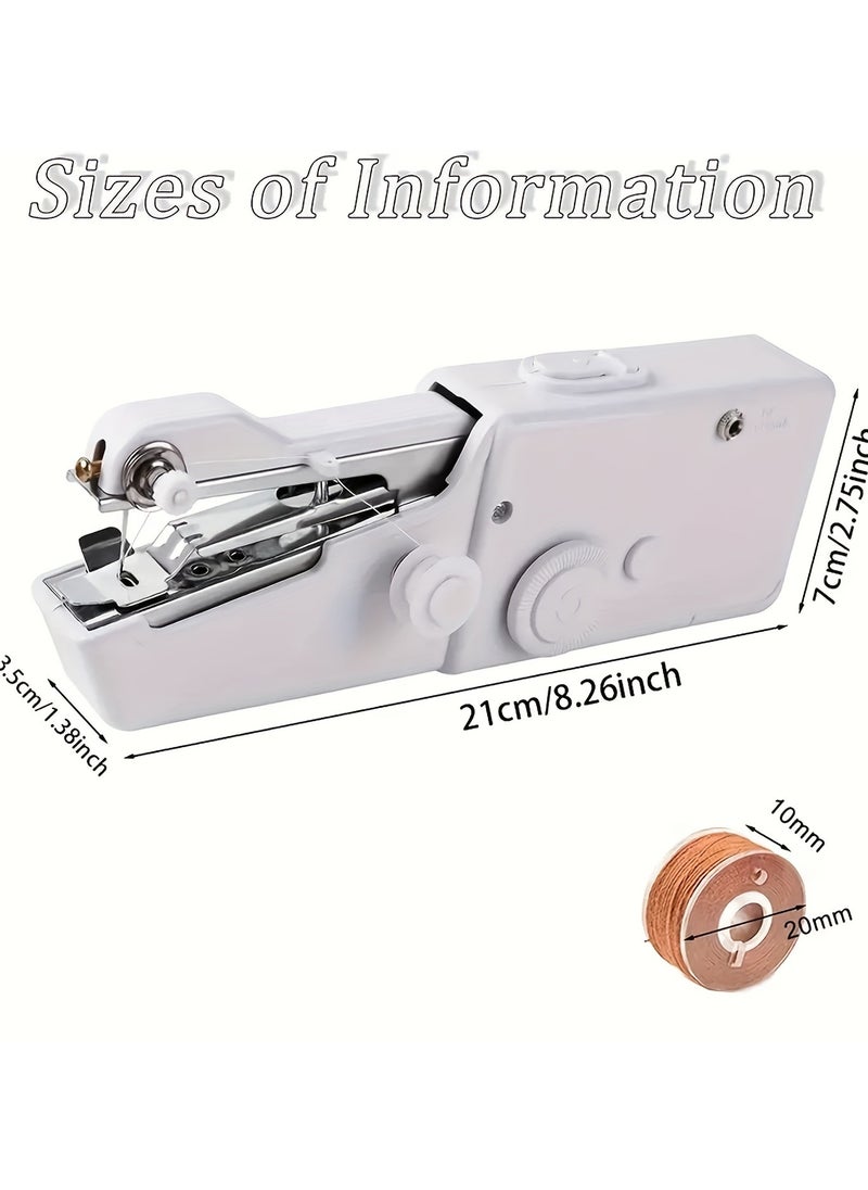 Compact Handheld Sewing Machine - Portable Quick Stitch Tool
