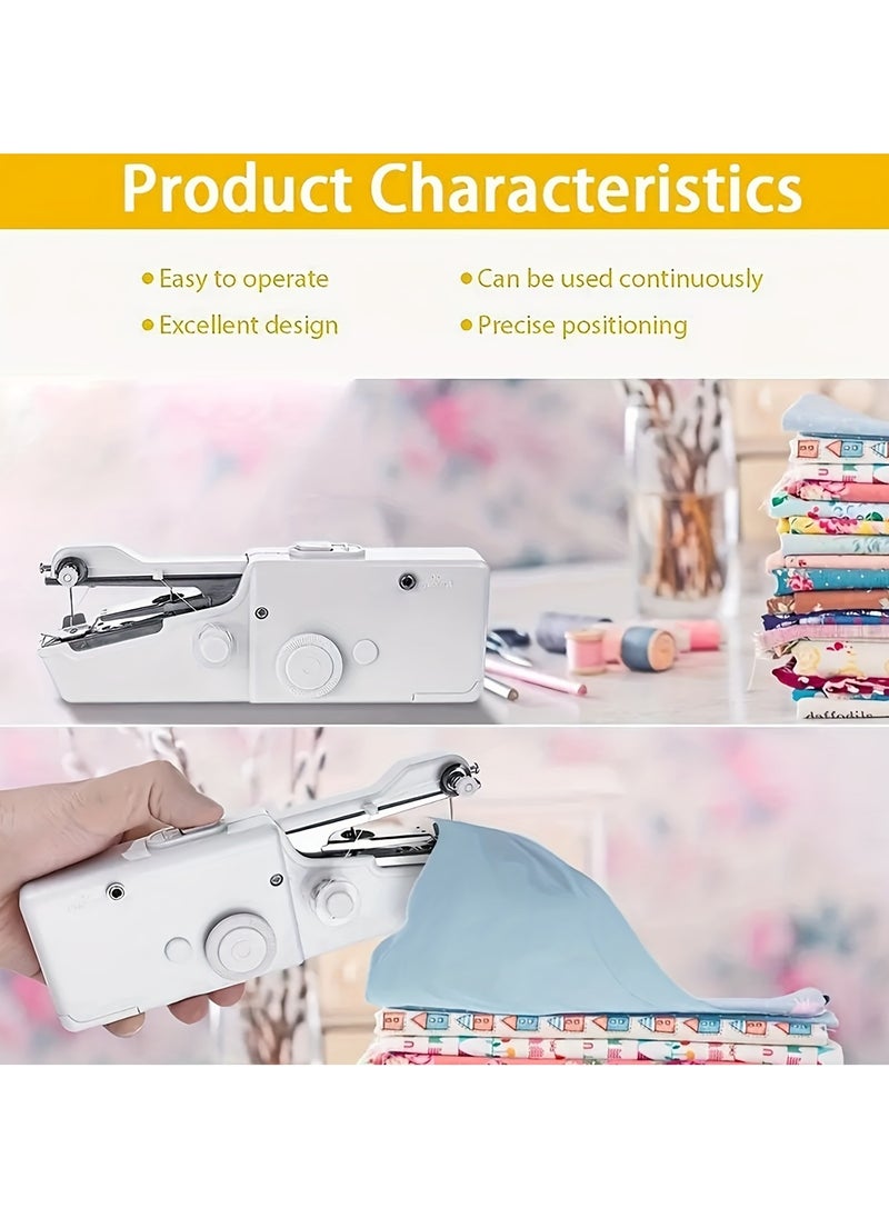 Compact Handheld Sewing Machine - Portable Quick Stitch Tool