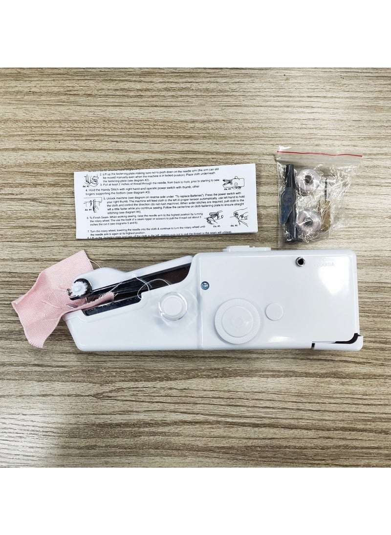 Compact Handheld Sewing Machine - Portable Quick Stitch Tool