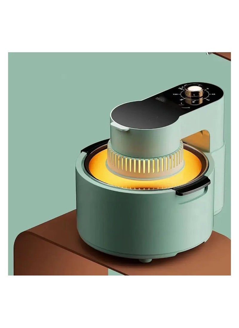Smart Electric Deep Fryer with Observation Window and Large Capacity for Home Use Oil Temperature Control and Power Indicator