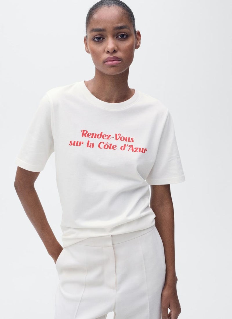 Short-Sleeved Printed T-Shirt