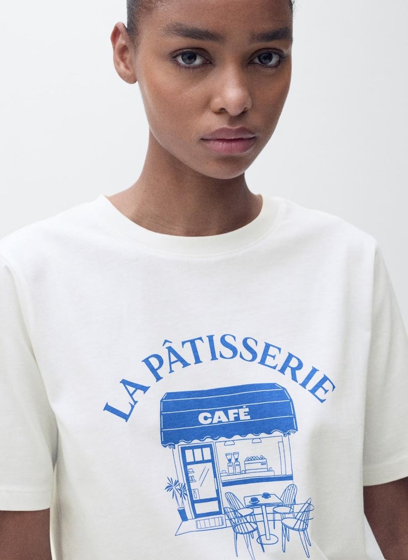 Short-Sleeved Printed T-Shirt