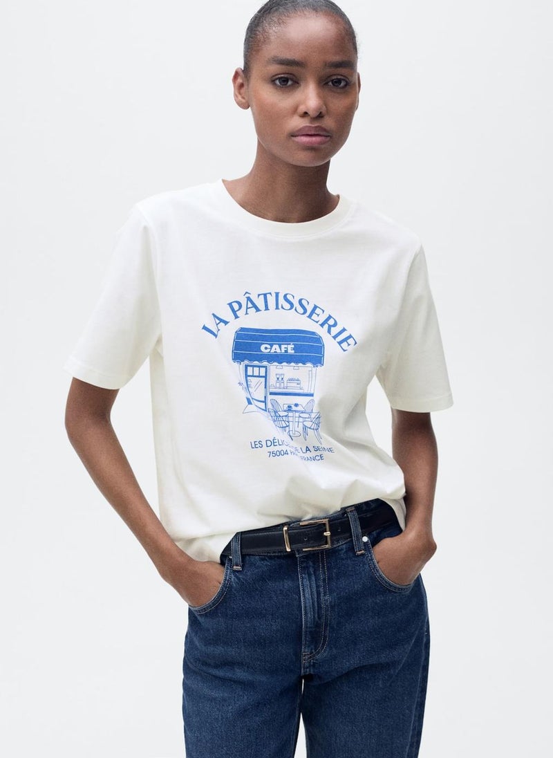 Short-Sleeved Printed T-Shirt