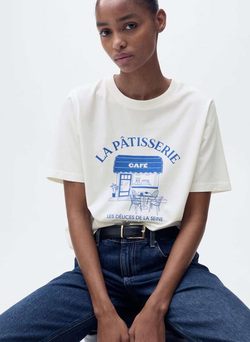 Short-Sleeved Printed T-Shirt