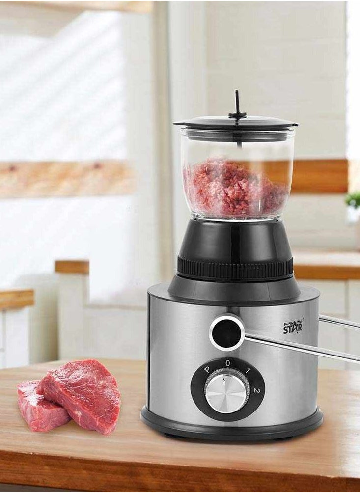 WINNING STAR ST-5556 4-in-1 Blender & Slow Masticating Juicer – 800W, Food Processor & Grinder, Large Capacity, Easy to Clean