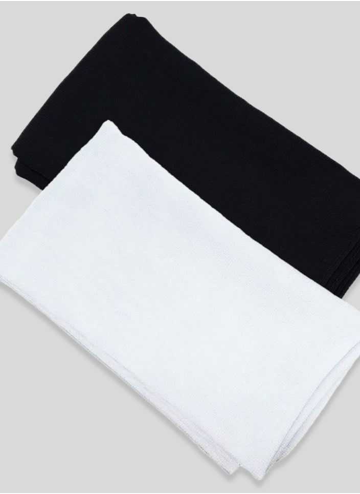Black & White 8 Piece Abaya Essentials Set