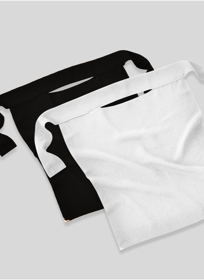 Black & White 8 Piece Abaya Essentials Set