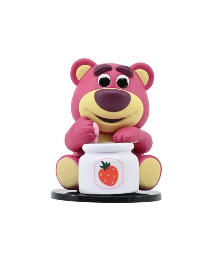Disney Lots O Huggin Bear Figure Series, Assorted 1 Piece (Style May Vary) | Collectible Figure | Display Figure | Toy Story | Perfect Gift for Collectors and Kids