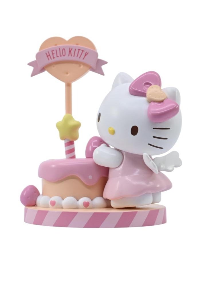 Hello Kitty & Friends Memo Stand Party Time Figure, Assorted 1 Piece (Style May Vary) | Collectible Figure | Sanrio Characters | Display Figure | Memo Stand to hold your notes and photos | Perfect Gift for Collectors and Kids