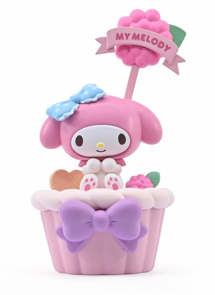 Hello Kitty & Friends Memo Stand Party Time Figure, Assorted 1 Piece (Style May Vary) | Collectible Figure | Sanrio Characters | Display Figure | Memo Stand to hold your notes and photos | Perfect Gift for Collectors and Kids