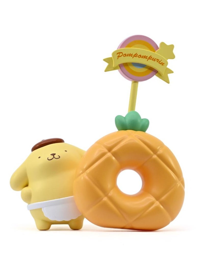 Hello Kitty & Friends Memo Stand Party Time Figure, Assorted 1 Piece (Style May Vary) | Collectible Figure | Sanrio Characters | Display Figure | Memo Stand to hold your notes and photos | Perfect Gift for Collectors and Kids