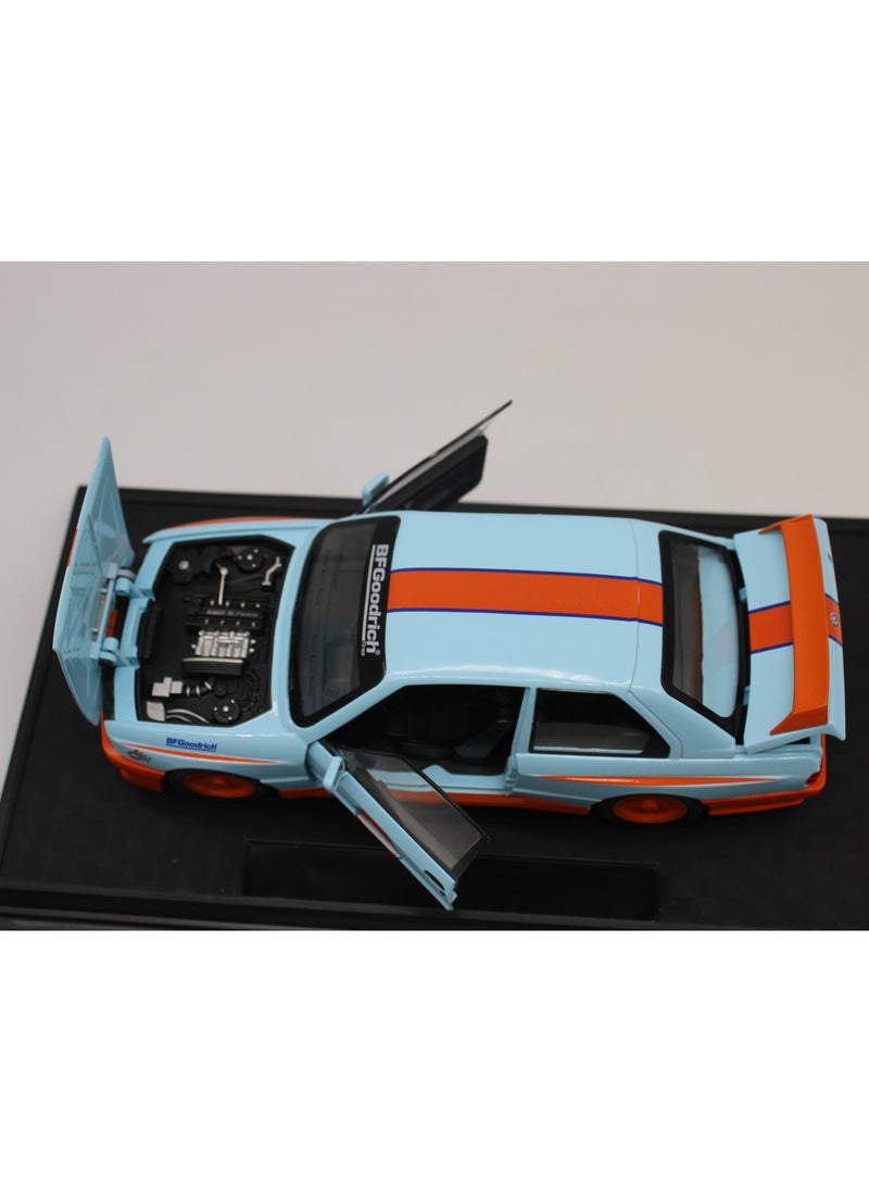 1:24 Scale Sports Car Model – Alloy Diecast Toy with Sound & Light, Realistic Design for Kids & Collectors