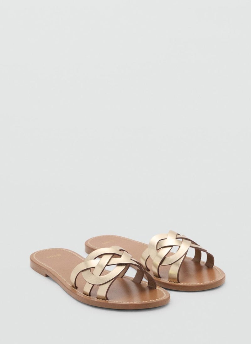 Casual Intertwined Strap Sandals