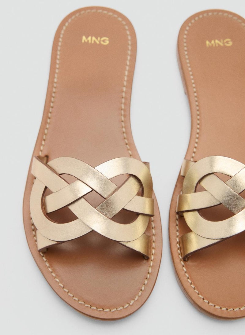 Casual Intertwined Strap Sandals