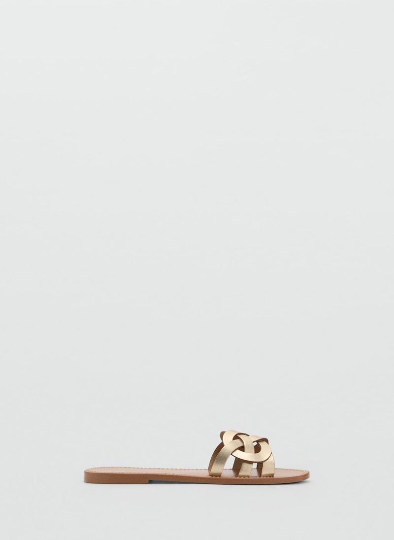 Casual Intertwined Strap Sandals
