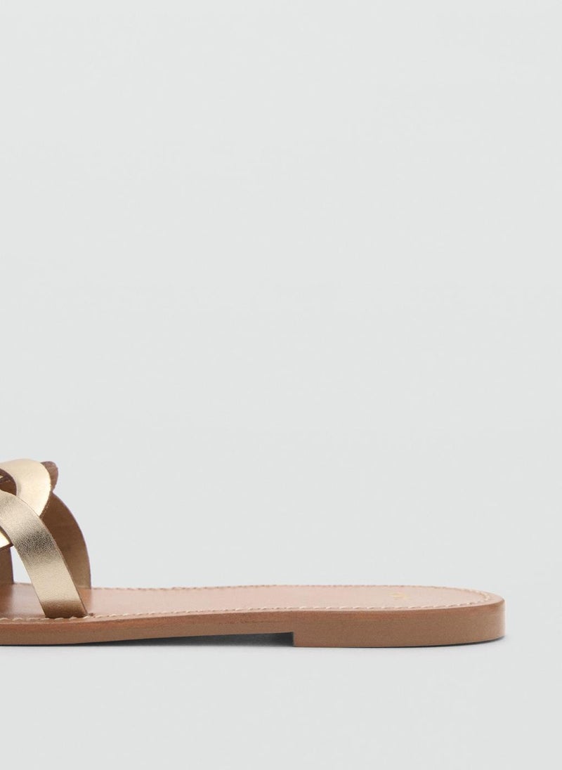 Casual Intertwined Strap Sandals
