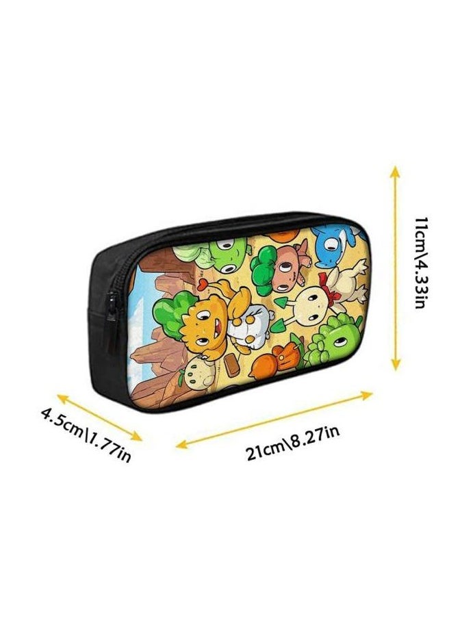 Cartoon three-piece schoolbag with zipper - 331