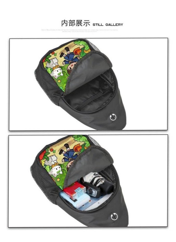 Universal cartoon new three-piece schoolbag - 805