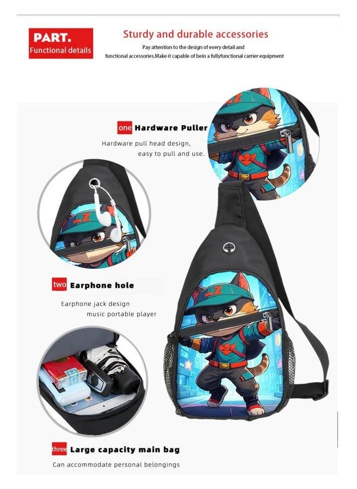 Universal cartoon new three-piece schoolbag - 1474