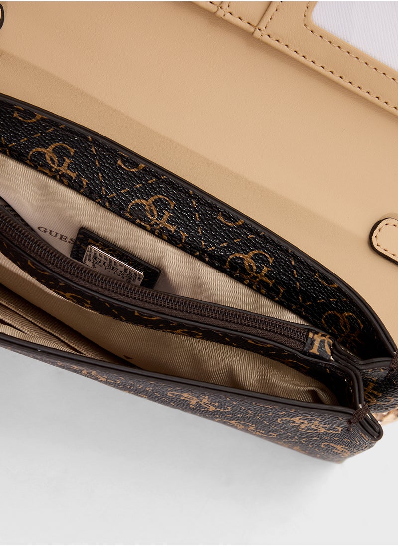 Noelle Xbody Flap Organizer