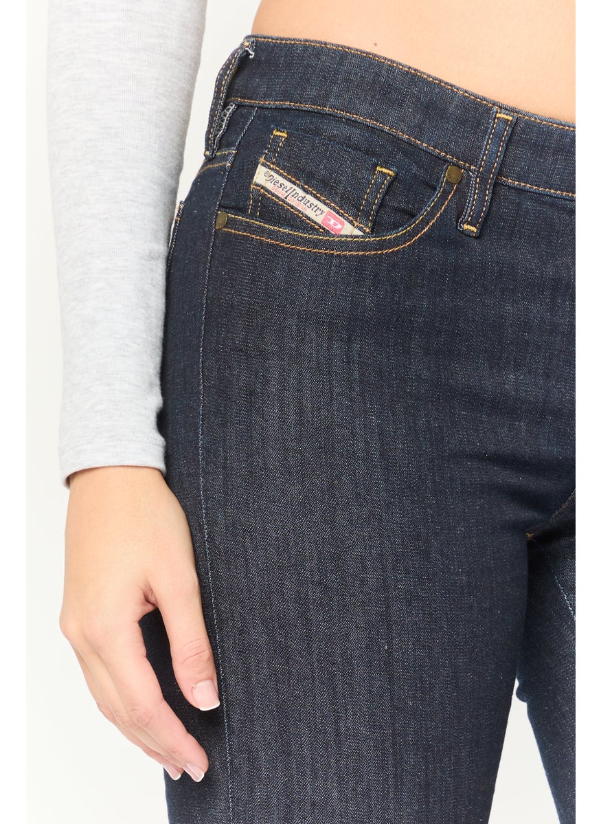 Women Super Skinny Fit Solid Stretchable Denim Jeans, Navy