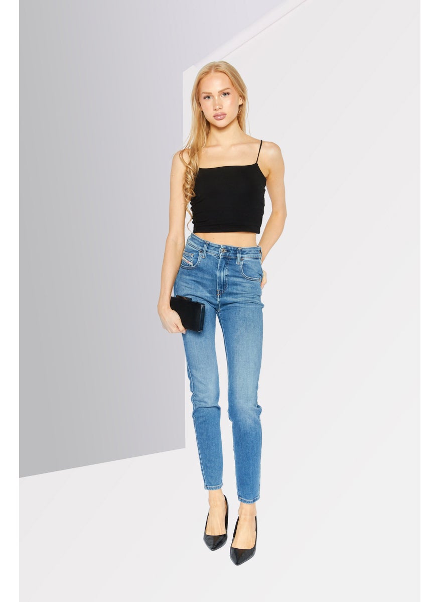 Women Super Skinny Fit Light Wash Stretchable Jeans, Blue