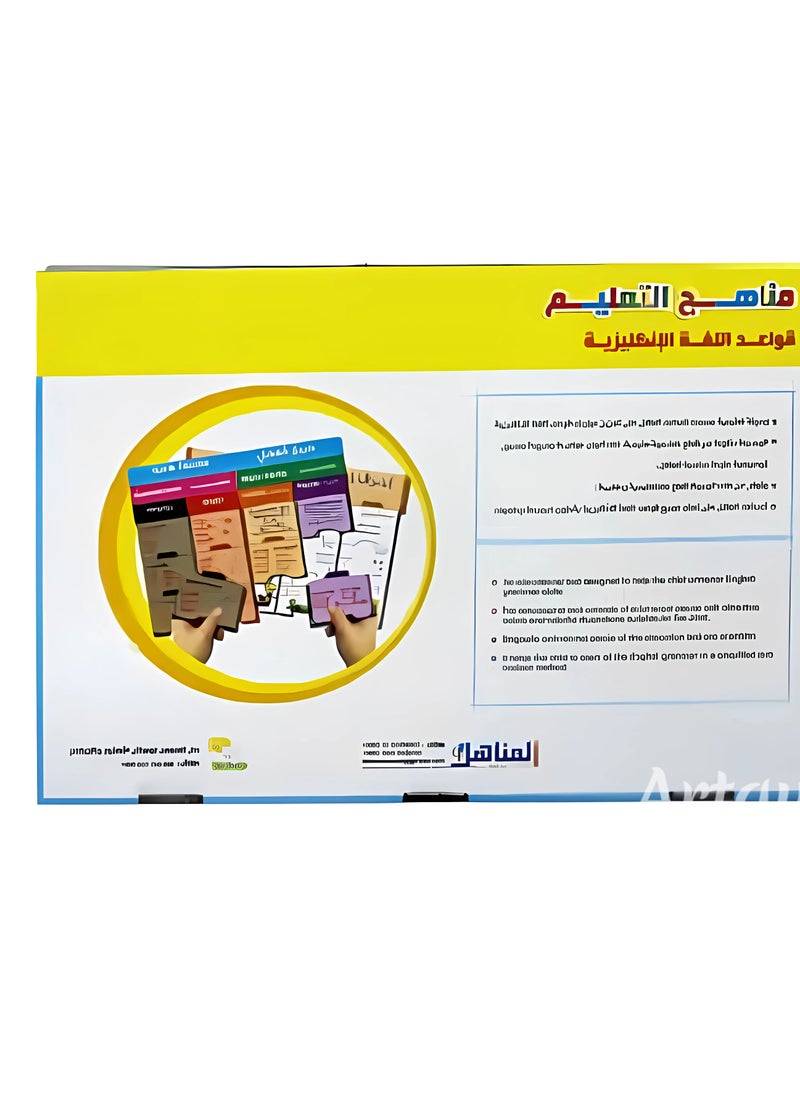 English grammar second stage / educational puzzle