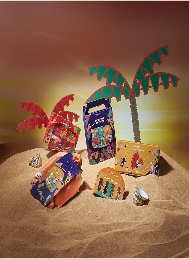 Sephora Collection It’s Glowtime! Radiant Glow Essentials Set – Hydrating, Illuminating Makeup & Skincare Must-Haves for a Dewy Look