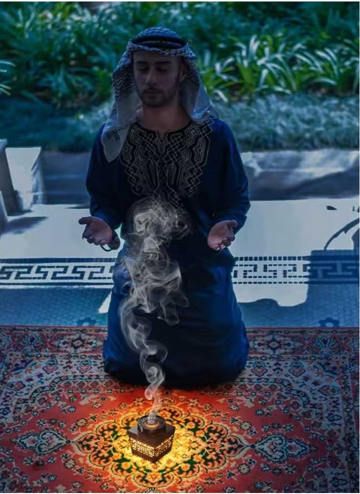 Bakhoor Arabic Electric Incense Oud Burner with Full Quran Muslim Speaker Remote and App Control